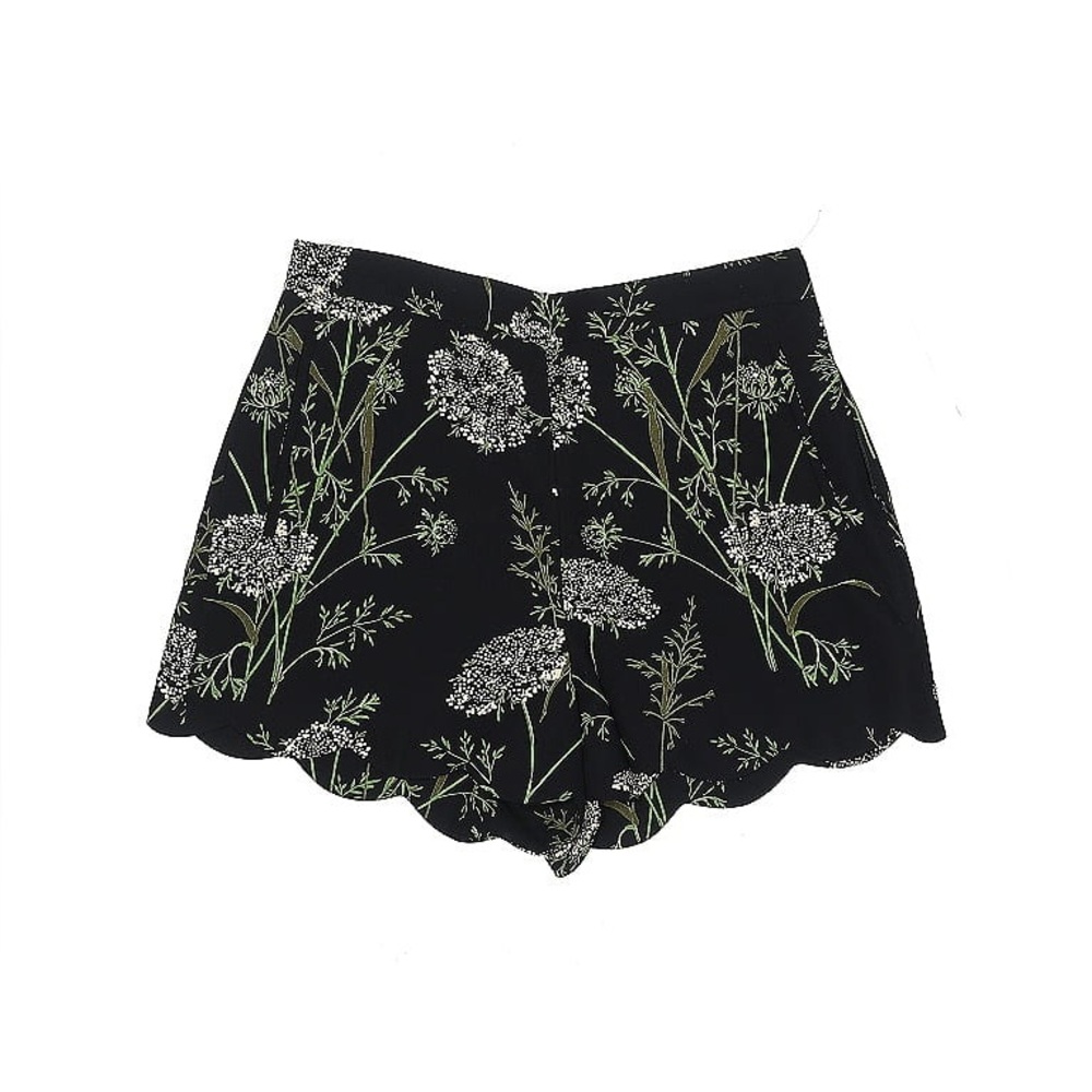 Aritizia Wilfred Scalloped Short - Black / Floral (8) - Picture 2 of 7